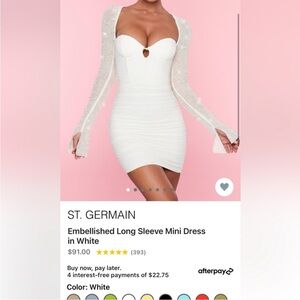 Oh Polly embellished dress, size 4